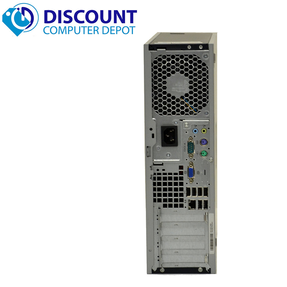 FAST HP Desktop PC Windows 10 Computer Dual Core 3.4GHz 4GB 160GB